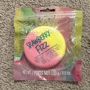 Berry Fizz Bath Bomb - Vibrant Yellow and Pink